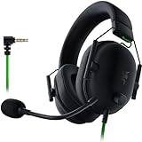 Razer BlackShark V2 X - Premium Esports Gaming Headset (Kabelgebundene Kopfhörer mit 50mm-Treiber, Rauschunterdrückung für PC, Mac, PS4, Xbox One & Switch) Schwarz