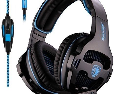 2016-newest-sades-sa-810-multi-plattform-ps4-gaming-headset-wired-over-ear-kopfhoerer-mit-mikrofon-revolution-fuer-ps4-new-xbox-one-pc-mac-laptop-ipad-ipod-neuen-schwarz Sades Headset Test Bild