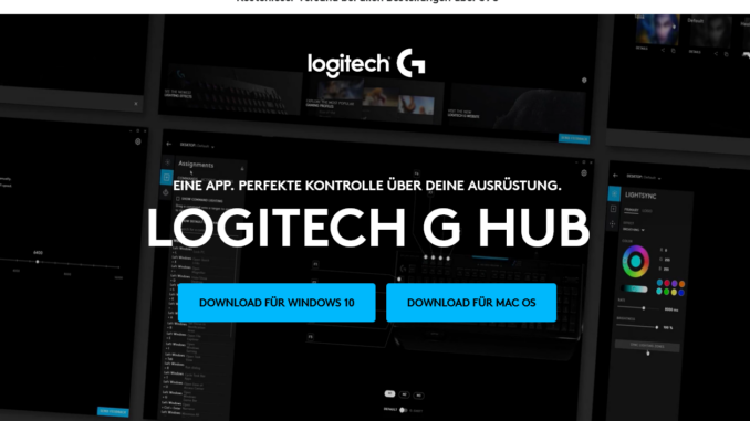 Logitech G Hub Software
